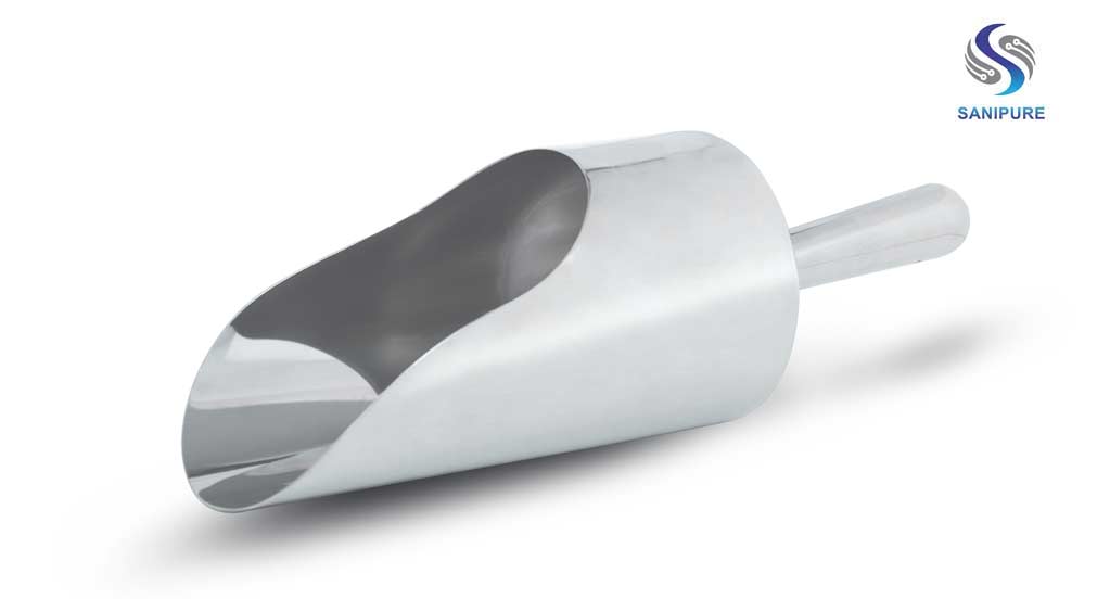 SANI-LAV Model 42SQ 50 oz. 316 Stainless Steel Pharma Scoop